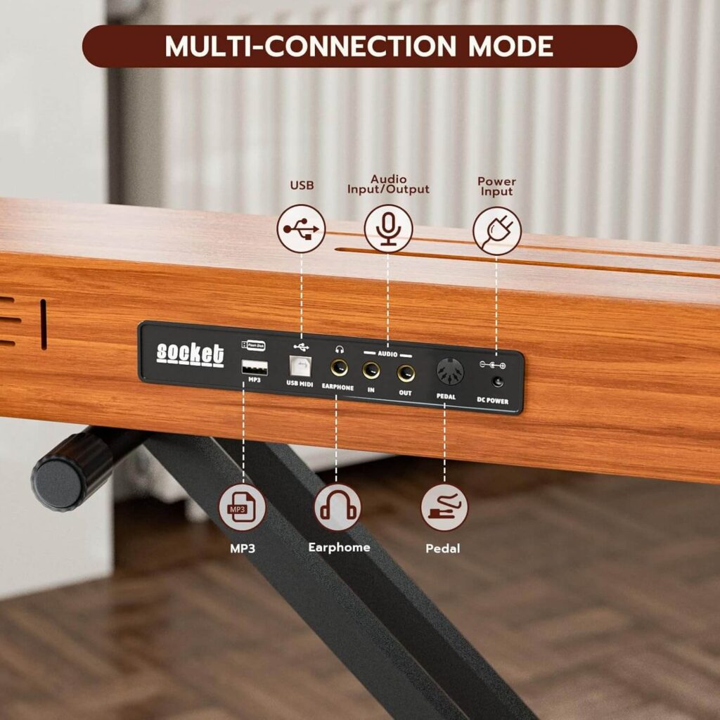 UMOMO-digital-piano-connection-panel-USB-MIDI-audio-ports